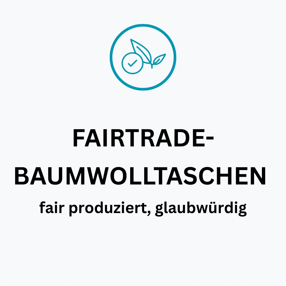 Fairtrade-Baumwolltaschen