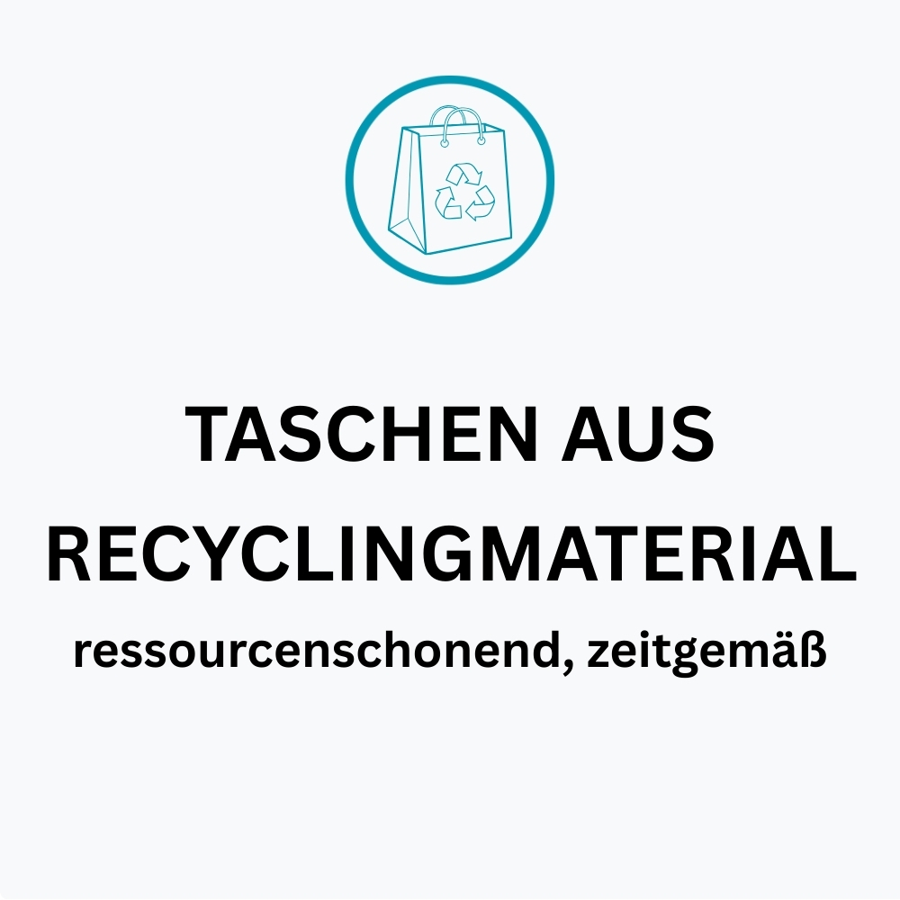 Recycling-Baumwolltaschen