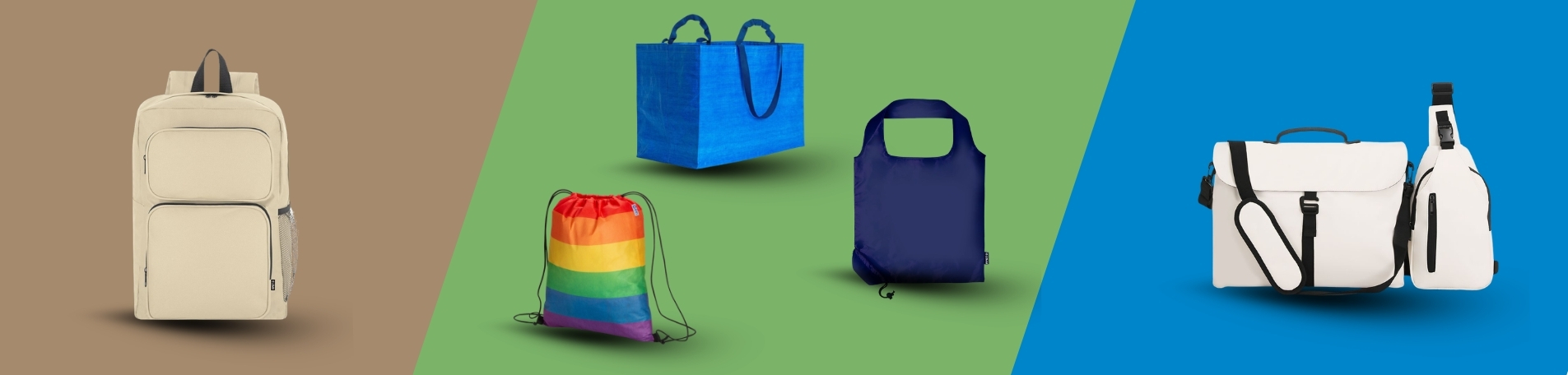 Recycelte Werbetaschen aus rPET